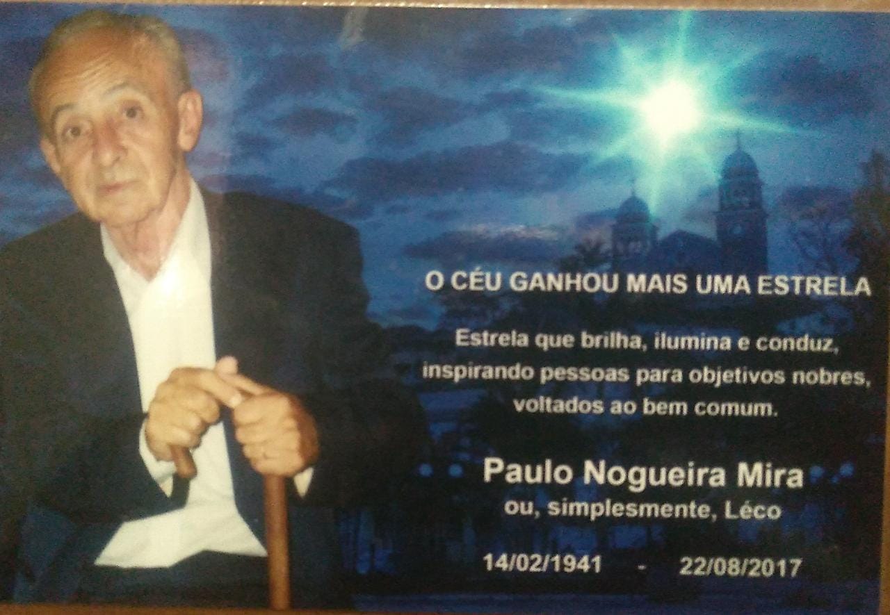 Meu pai deixou muuuuuitas saudade... Mas, mais do que isso, deixou-nos como maior herança seu nome - que ainda hoje, na nossa região, é motivo de muito respeito e muito orgulho
